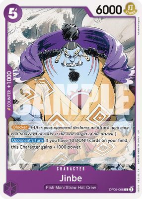 Jinbe OP05-066 card