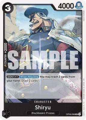 Shiryu OP09-088 card