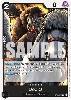 Doc Q OP09-090 card