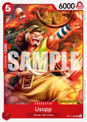Usopp OP11-003 card