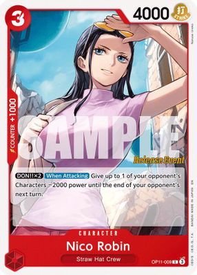 Nico Robin OP11-009 card