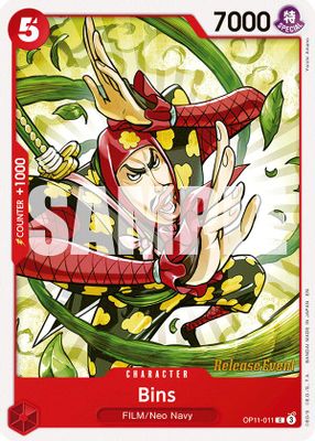 Bins OP11-011 card