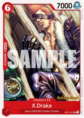 X.Drake OP11-017 card