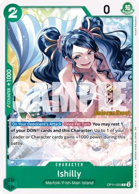 Ishilly OP11-025 card