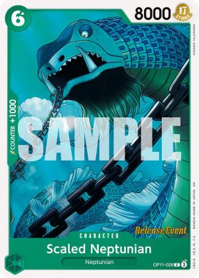 Scaled Neptunian OP11-026 card