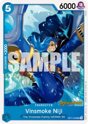 Vinsmoke Niji OP11-045 card