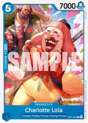 Charlotte Lola OP11-052 card