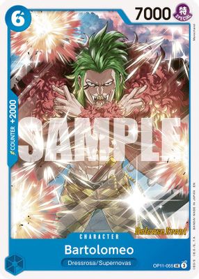Bartolomeo OP11-055 card