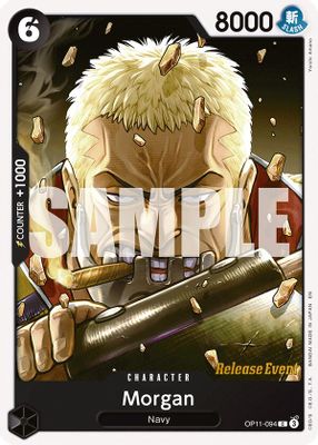 Morgan OP11-094 card