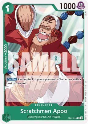 Scratchmen Apoo EB01-015 card