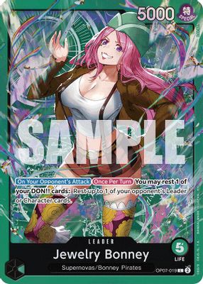 Jewelry Bonney OP07-019 card