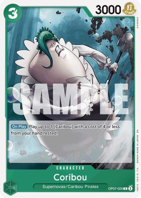 Coribou OP07-025 card
