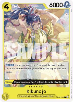 Kikunojo OP06-104 card