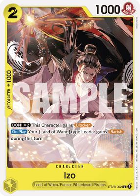 Izo ST28-002 card
