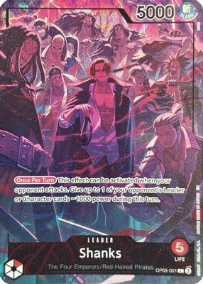 Shanks OP09-001 card