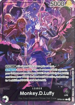 Monkey.D.Luffy OP09-061 card