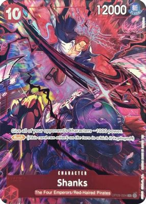 Shanks OP09-004 card