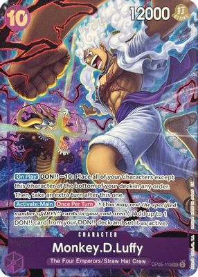 Monkey.D.Luffy OP05-119 card