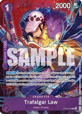 Trafalgar Law OP09-069 card