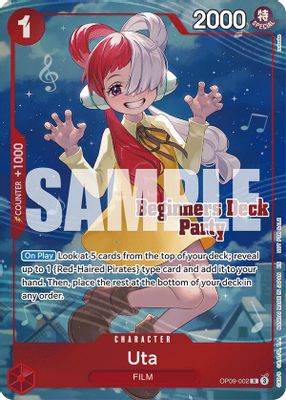 Uta OP09-002 card
