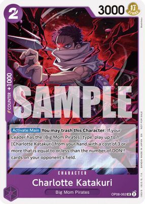 Charlotte Katakuri OP08-062 card