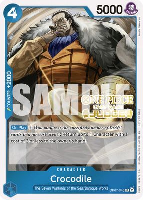 Crocodile OP07-040 card