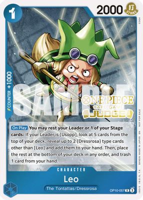 Leo OP10-057 card