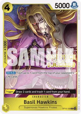 Basil Hawkins OP10-109 card