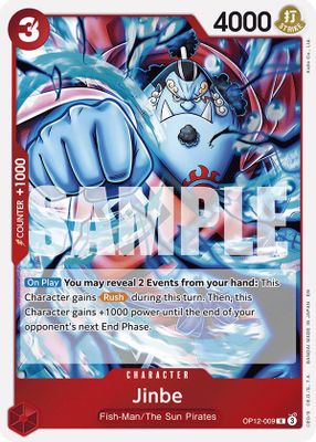 Jinbe OP12-009 card