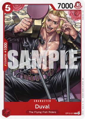 Duval OP12-011 card