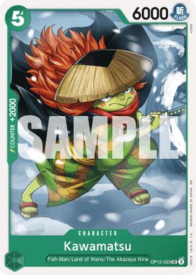 Kawamatsu OP12-023 card