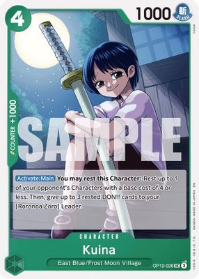 Kuina OP12-026 card
