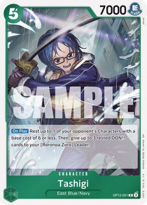 Tashigi OP12-031 card