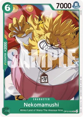 Nekomamushi OP12-032 card