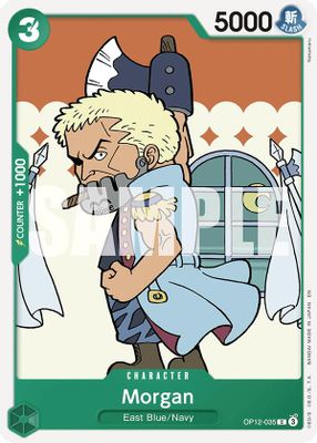 Morgan OP12-035 card