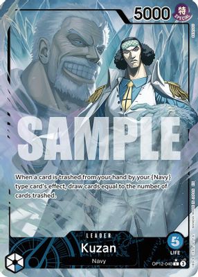 Kuzan OP12-040 card
