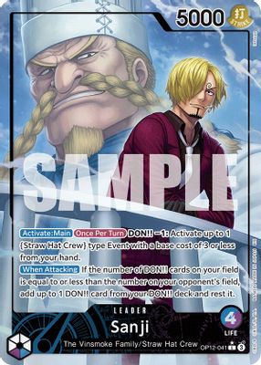 Sanji OP12-041 card