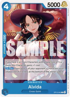 Alvida OP12-042 card