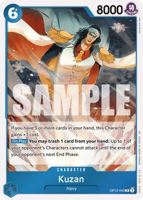 Kuzan OP12-043 card