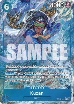 Kuzan OP12-043 card