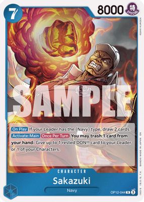 Sakazuki OP12-044 card