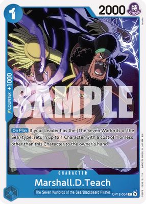Marshall.D.Teach OP12-054 card