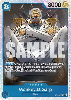 Monkey.D.Garp OP12-056 card