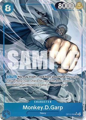 Monkey.D.Garp OP12-056 card