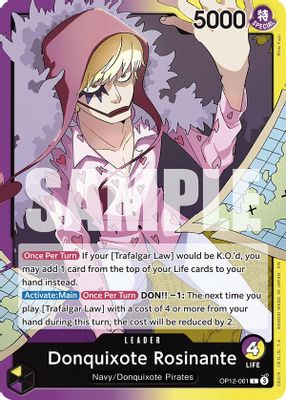 Donquixote Rosinante OP12-061 card