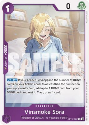 Vinsmoke Sora OP12-062 card