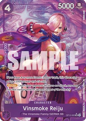 Vinsmoke Reiju OP12-063 card