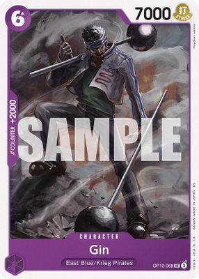 Gin OP12-068 card