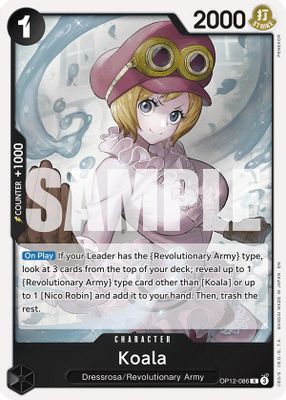 Koala OP12-086 card