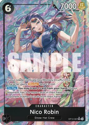Nico Robin OP12-087 card